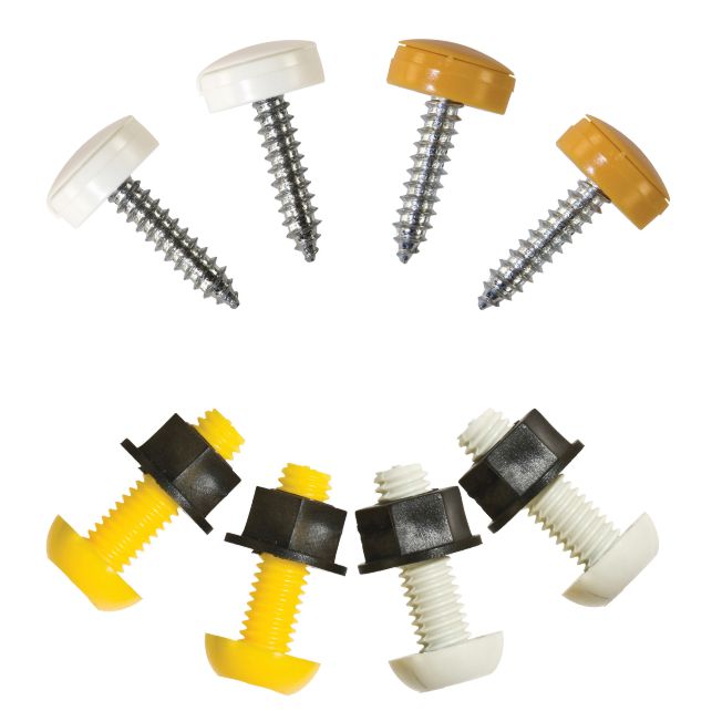 Image Of Number Plate Fixings